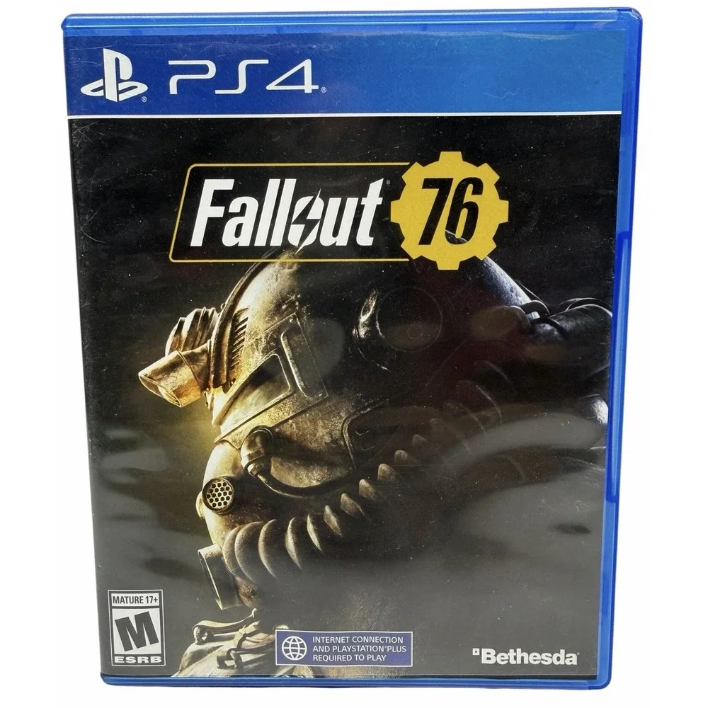 Fallout 76 PS4 PlayStation 4 Game Tested Complete Case No Manual Bethesda